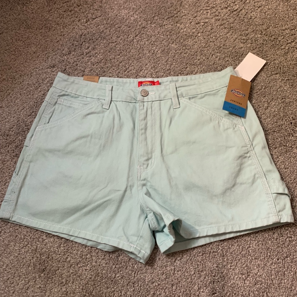 Dickies mint green denim short
